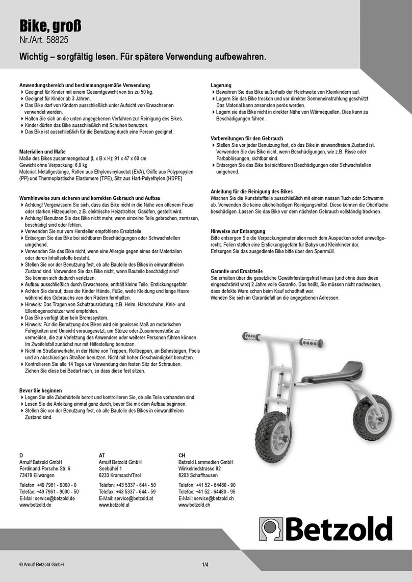 Betzold 58825 instructions