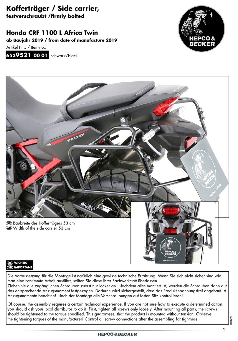 hepco & becker 6539521 00 01 User manual