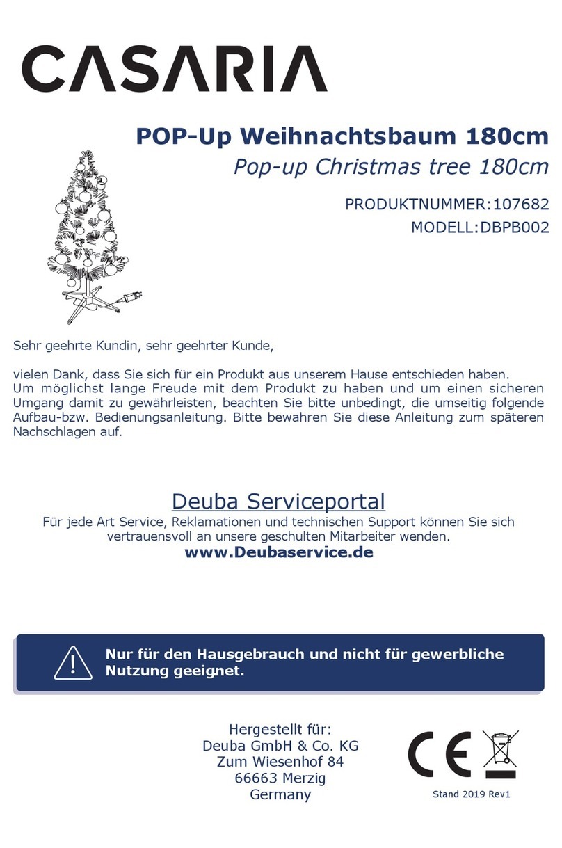 CASARIA DBPB002 User manual