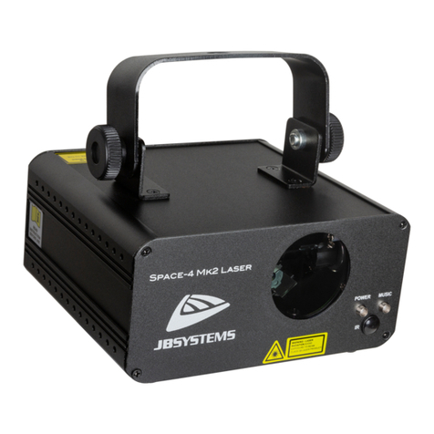 JB Systems SPACE-4 Mk2 LASER User manual