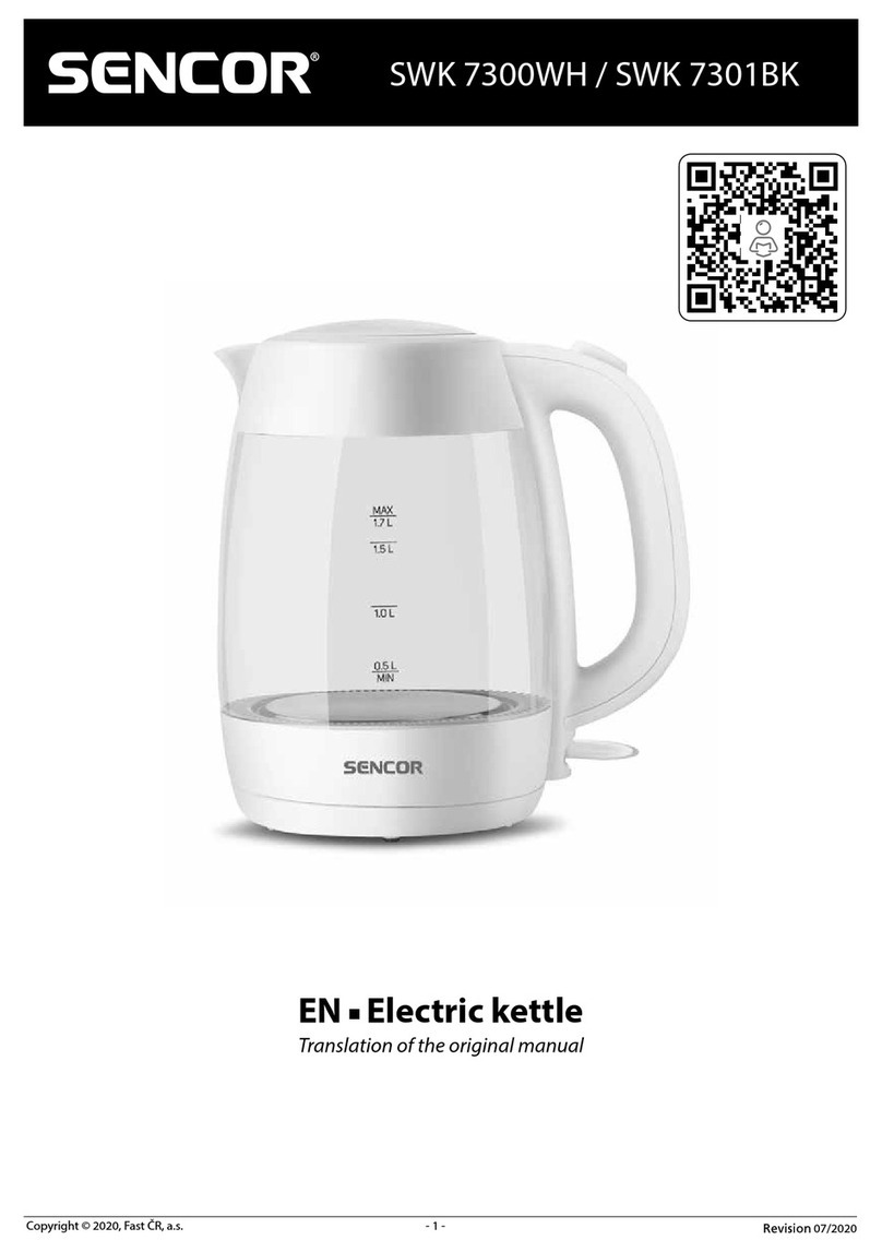 Sencor SWK 7300WH Translation of the original manual