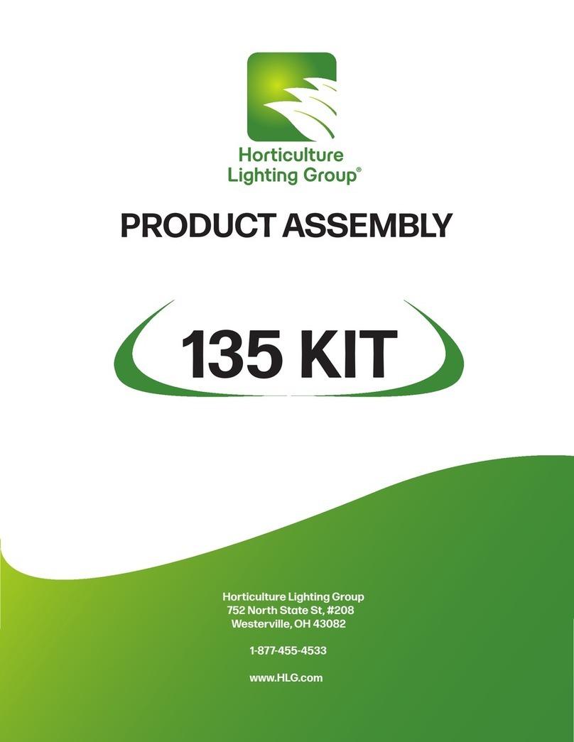 Horticulture Lighting Group 135 KIT User manual