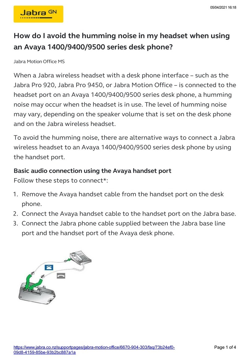 Jabra Motion Office MS How do