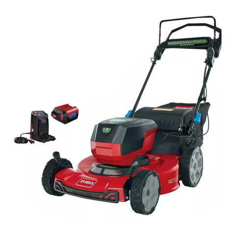 Toro Flex Force Power System 60V MAX 22in... Operator's manual