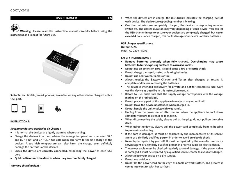CAPTELEC C 0607 User manual