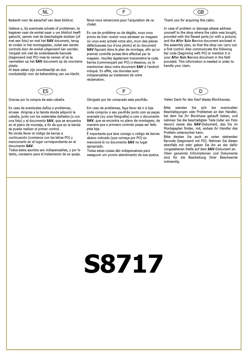 Solid Oleron S8717 User manual