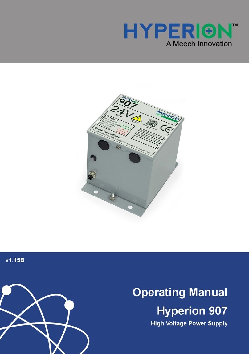 Meech Hyperion 907 User manual