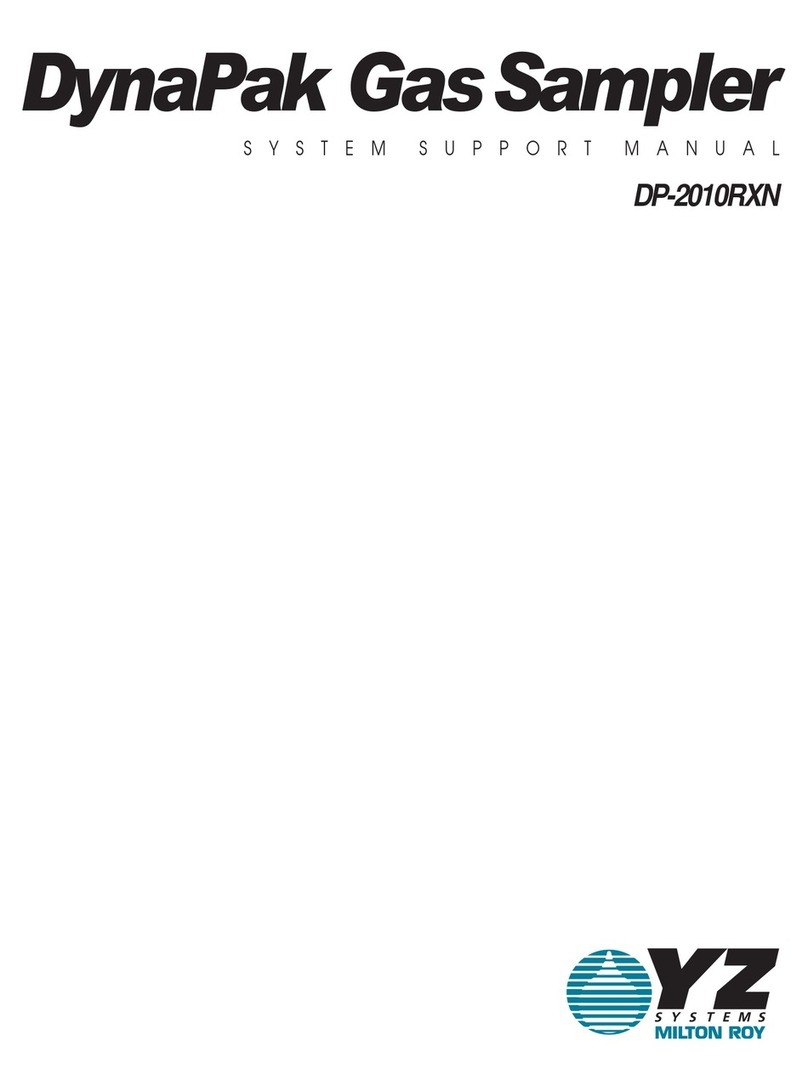 YZ Systems DynaPak DP-2010RXN Parts list manual