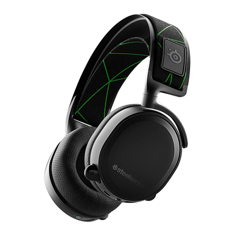 SteelSeries ARCTIS 7X WIRELESS Installation and operation manual