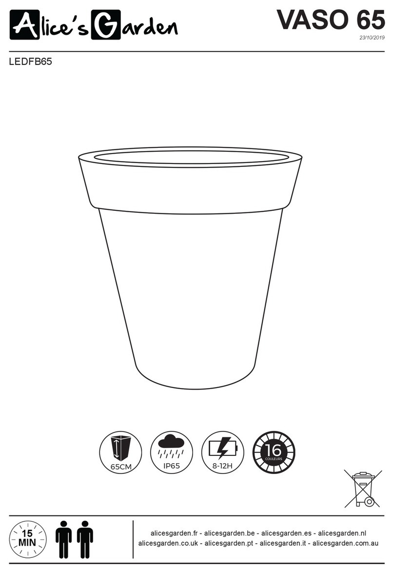 Alice's Garden VASO 65 manual