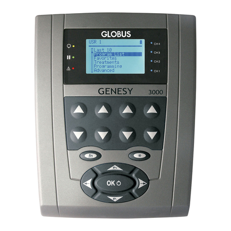 Globus Genesy 3000 User manual Globus Genesy 3000 User manual