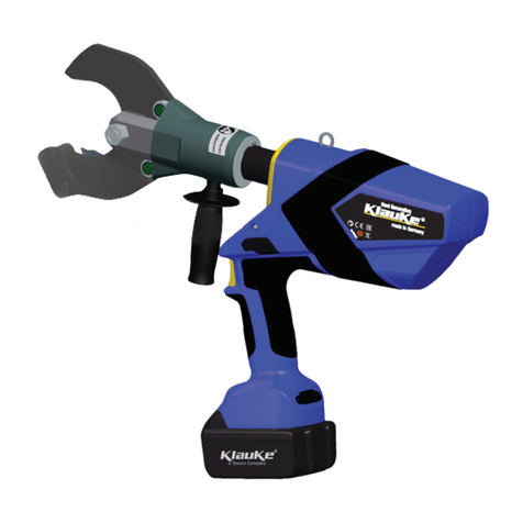 Textron Klauke ES 85CL User manual Textron Klauke ES 85CL User manual