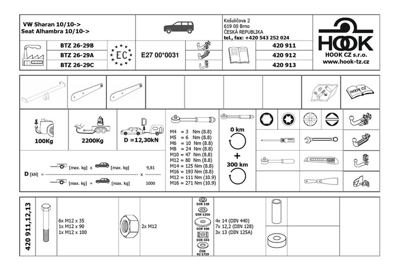 Hook 420 911 User manual