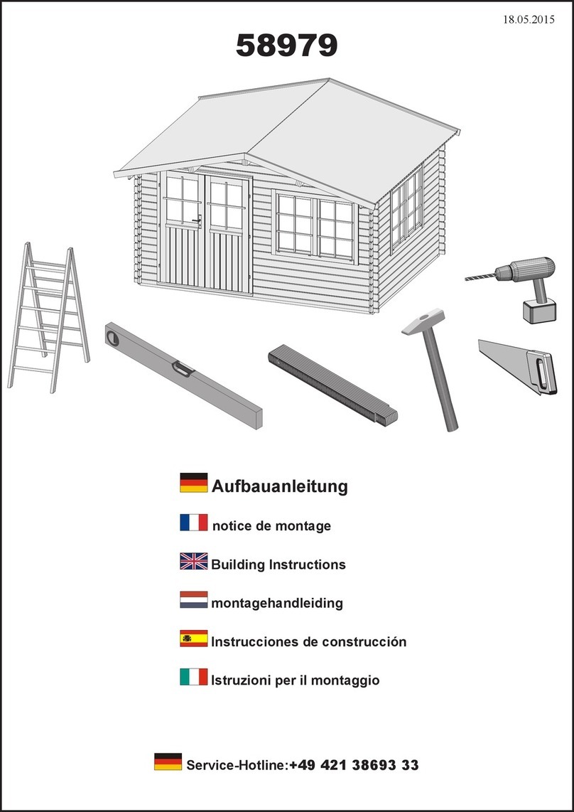 Hornbach 58979 Building instructions