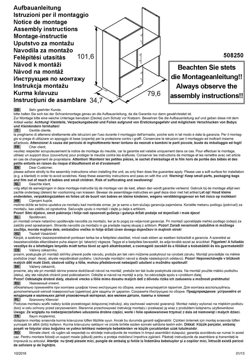 Wilhelm Schildmeyer 508250 Assembly instructions