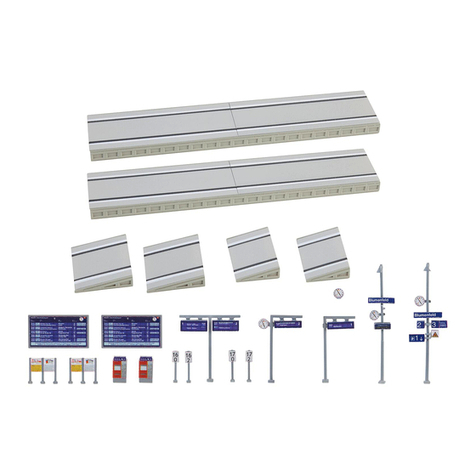 Faller MODERN PLATFORM WITH ACCESSORIES User manual