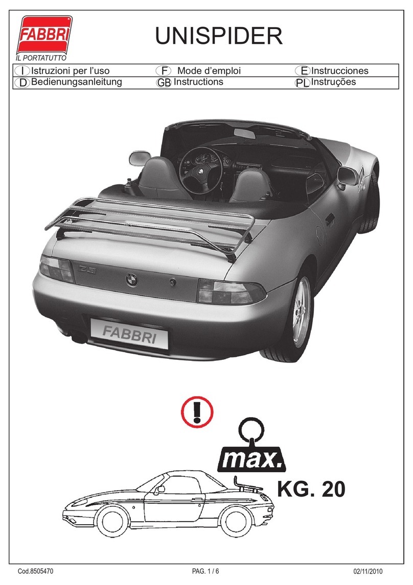 Fabbri UNISPIDER User manual