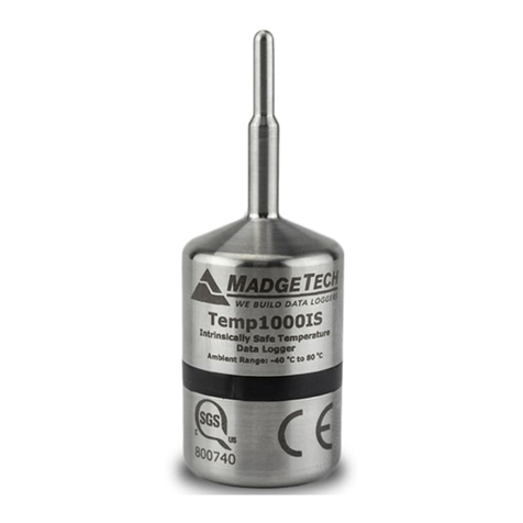 MadgeTech Temp1000IS Product user guide