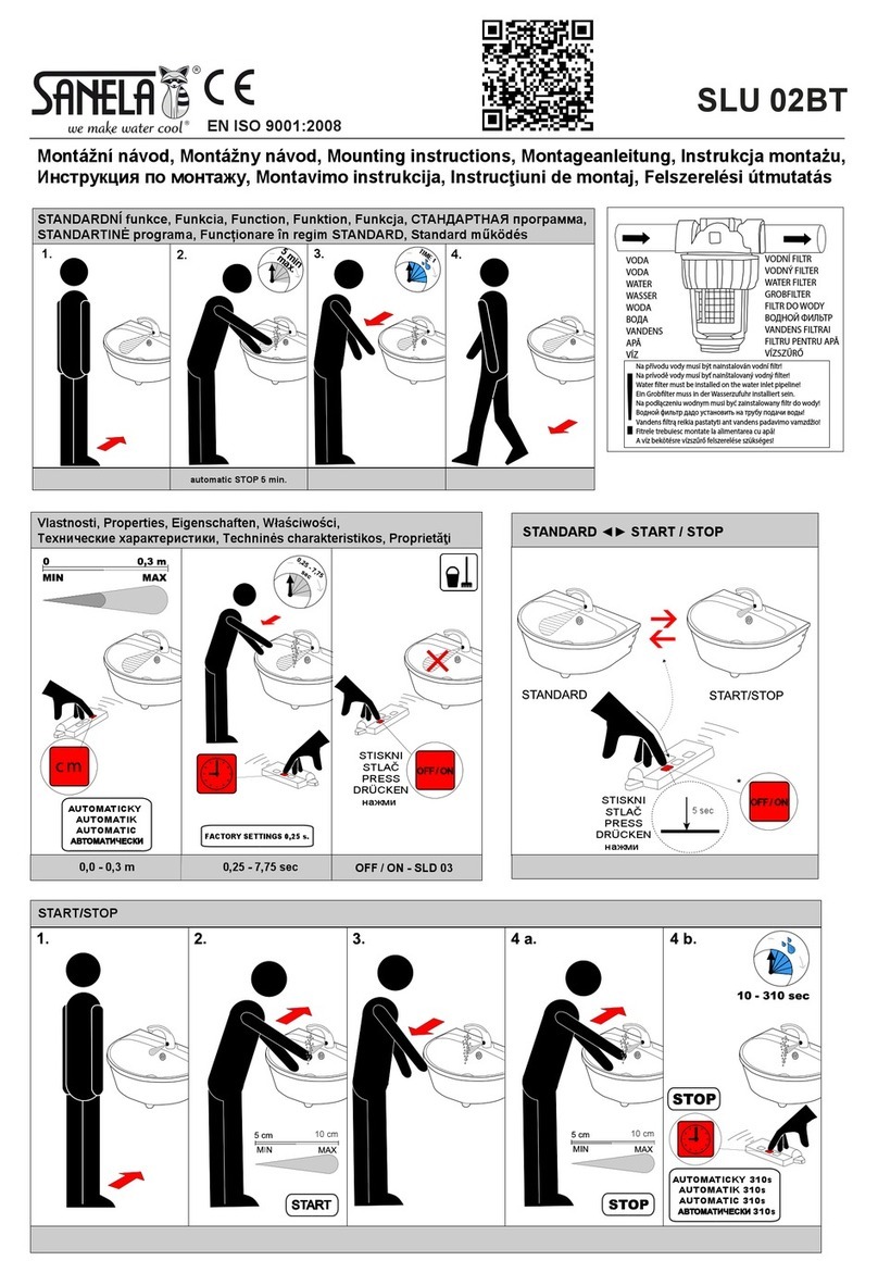 Sanela SLU 02BT Mounting instructions