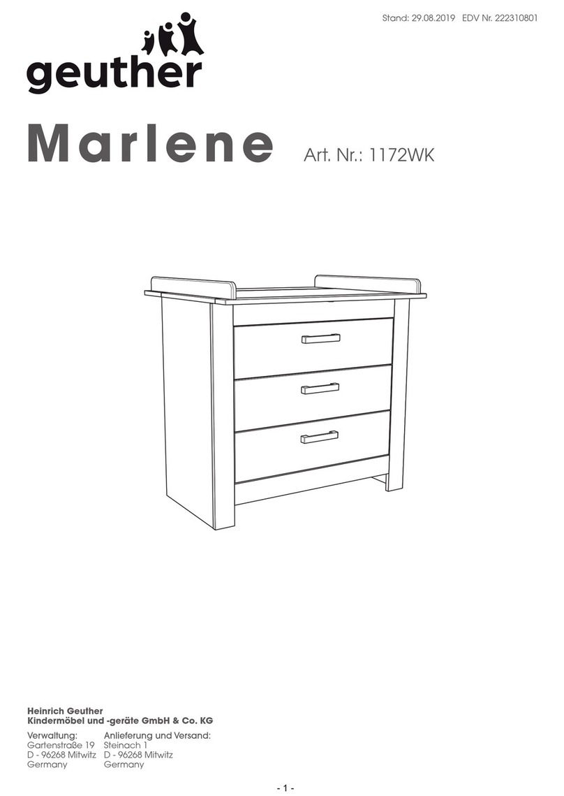 Geuther Marlene 1172WK User manual
