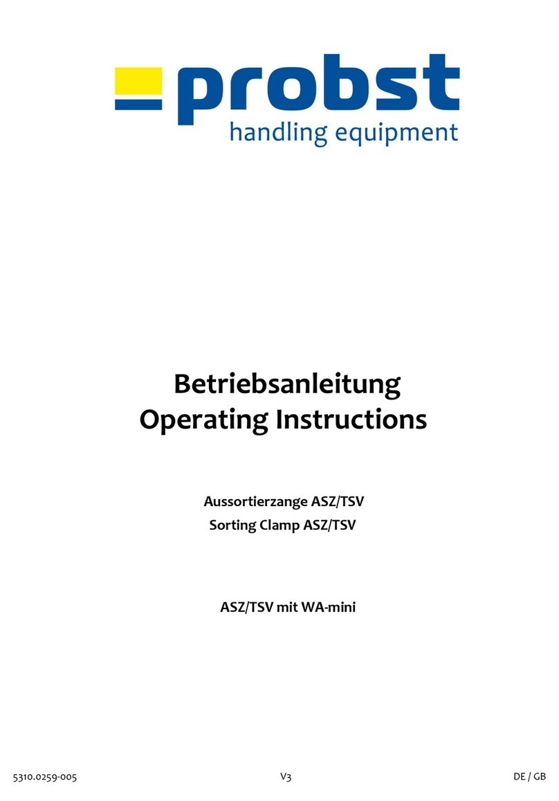 probst ASZ User manual
