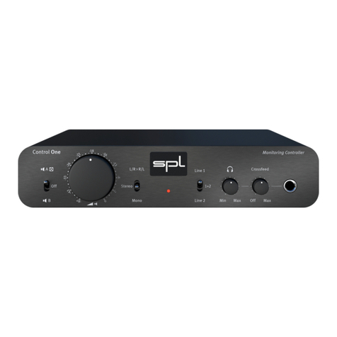 SPL Control One User manual