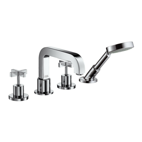 Hans Grohe AXOR Citterio 39453000 User manual Hans Grohe AXOR Citterio 39453000 User manual