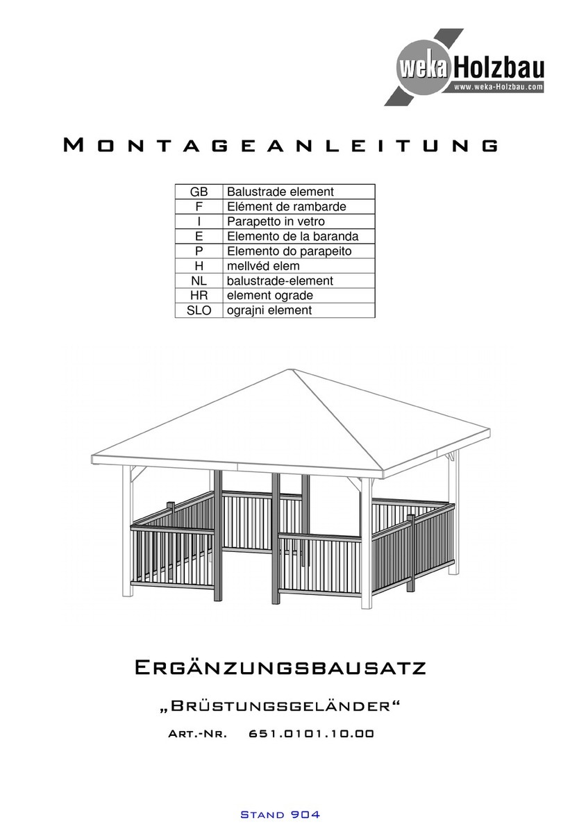 Weka Holzbau 651.0101.10.00 manual