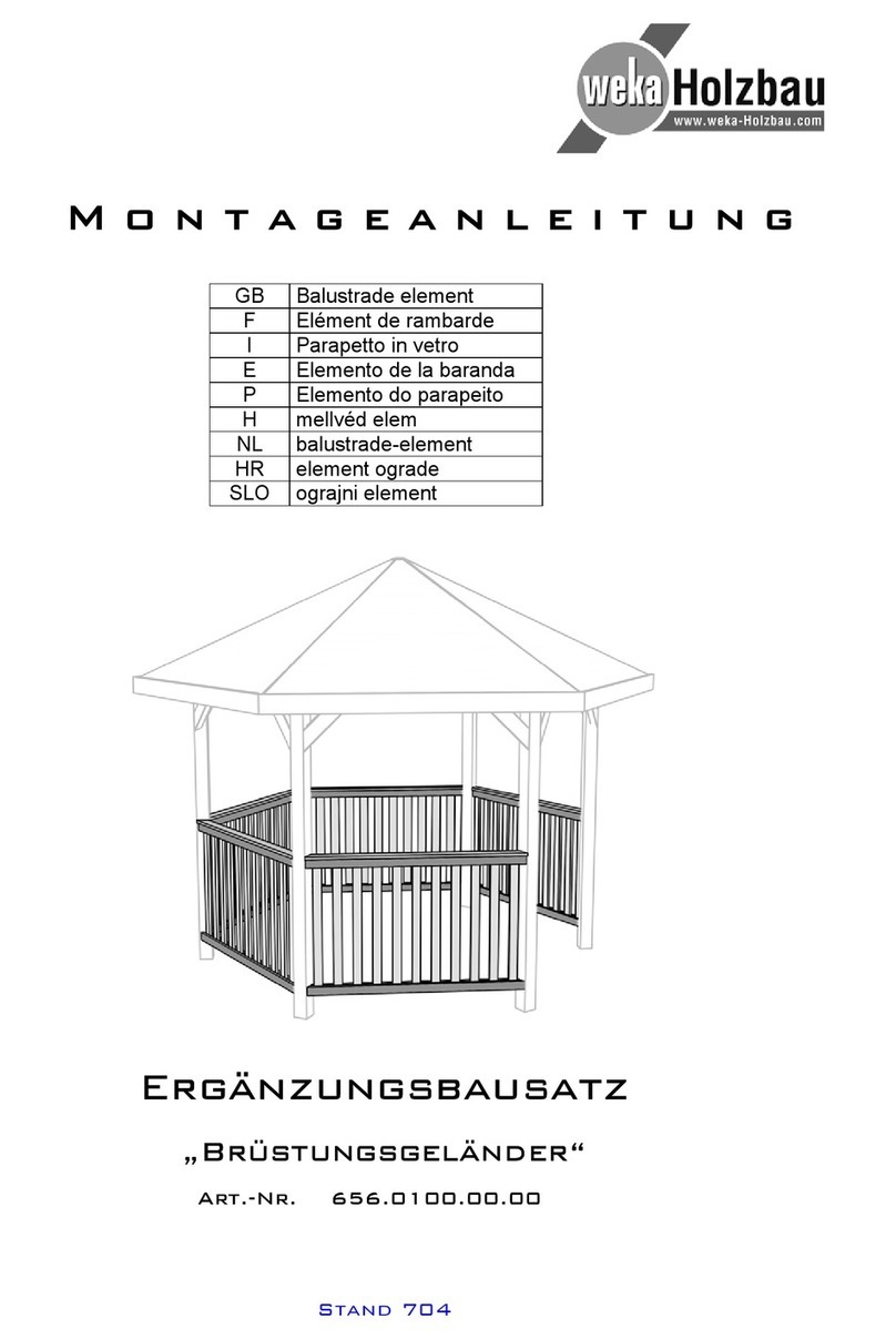 Weka Holzbau 656.0100.00.00 manual