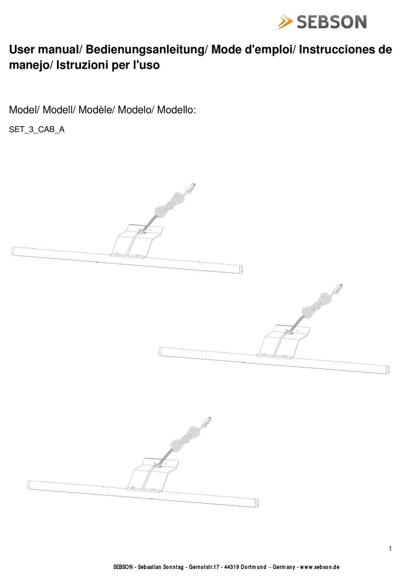SEBSON SET_3_CAB_A user manual