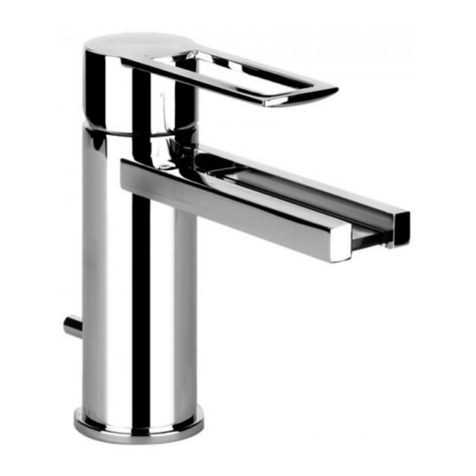 Gessi RIFLESSI 34801 User manual