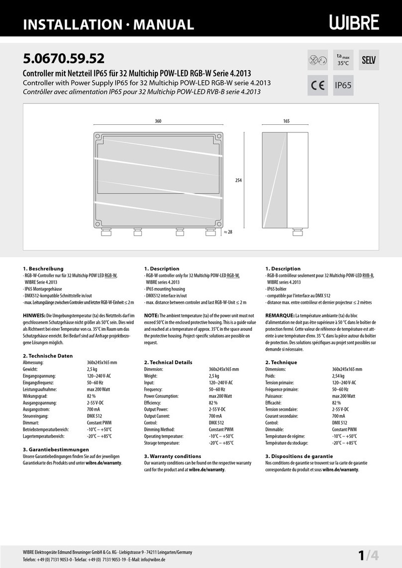 Wibre 5.0670.59.52 User manual
