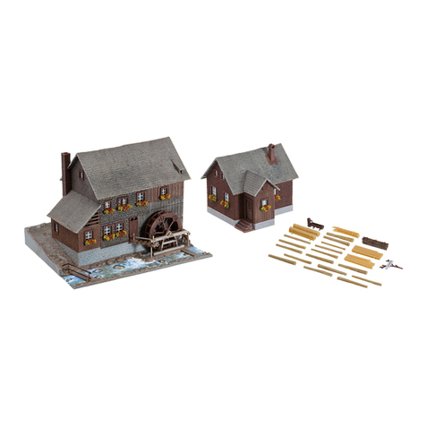 Faller SAWMILL WITH DWELLING HOUSE manual