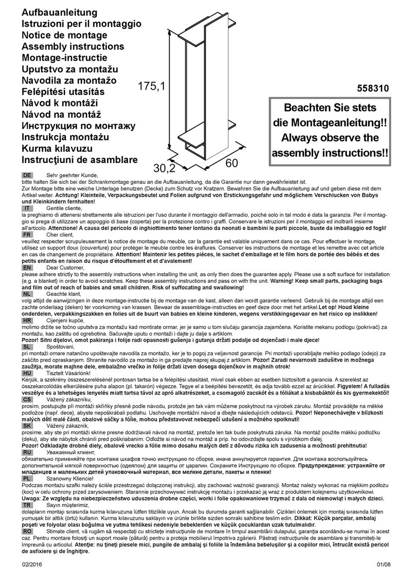 Wilhelm Schildmeyer 558310 Assembly instructions