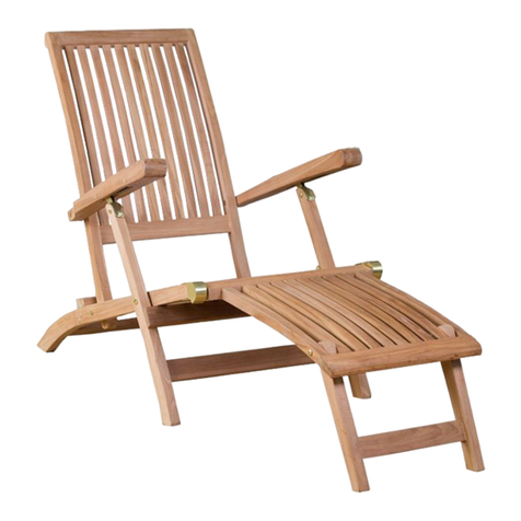 deVRIES Woodie Deckchair 66104 Assembly & care instructions deVRIES Woodie Deckchair 66104 Assembly & care instructions