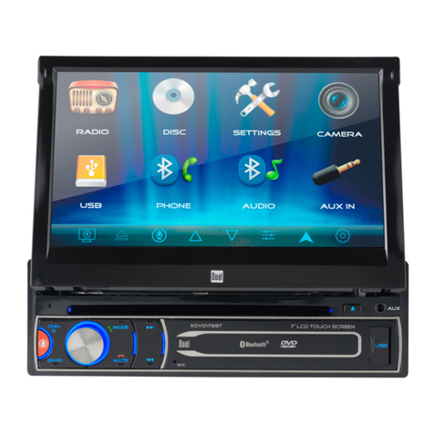 Dual XDVD179BT Operating instructions