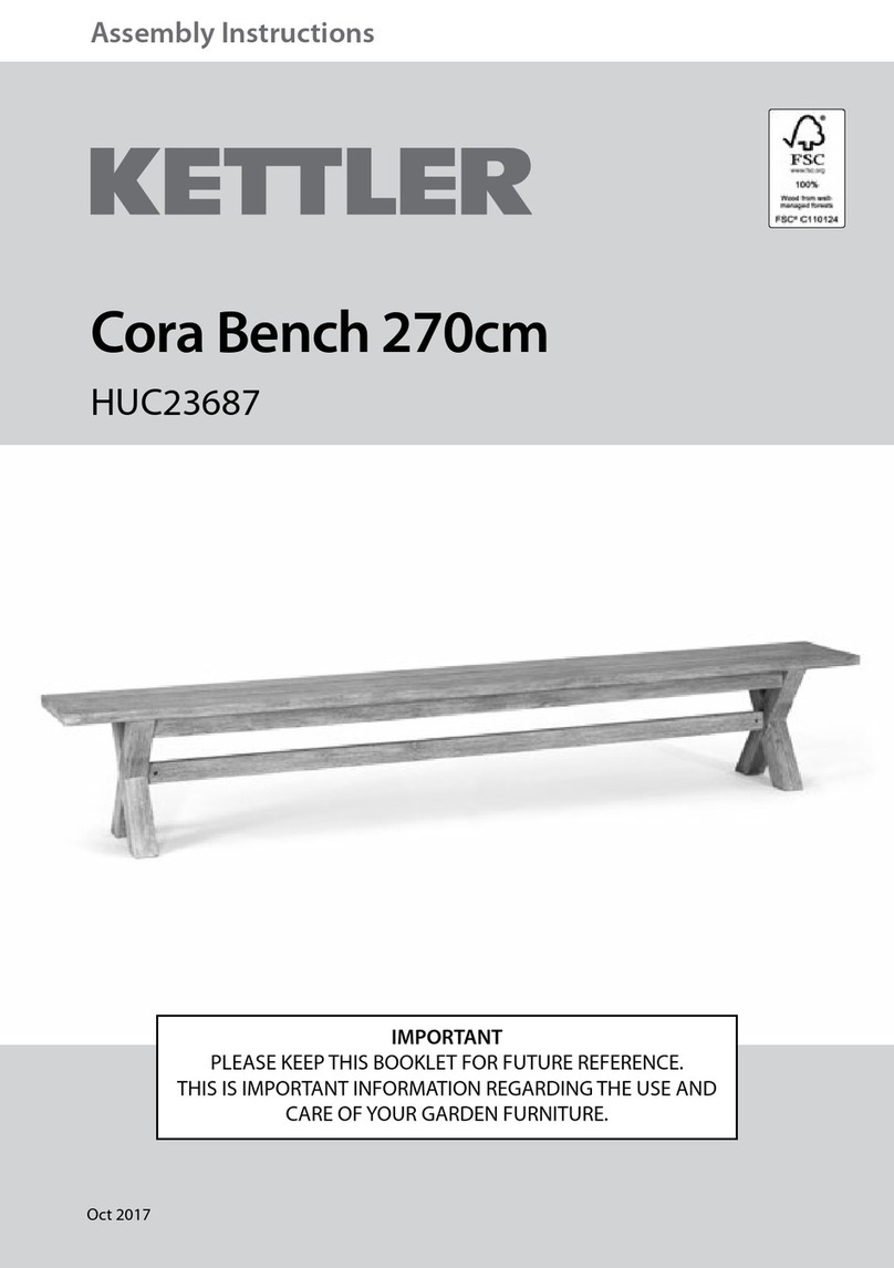 Kettler HUC23687 User manual