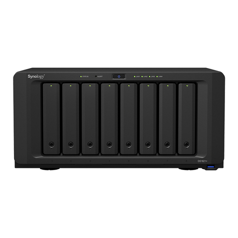 Synology DS1821+ Manual Synology DS1821+ Manual