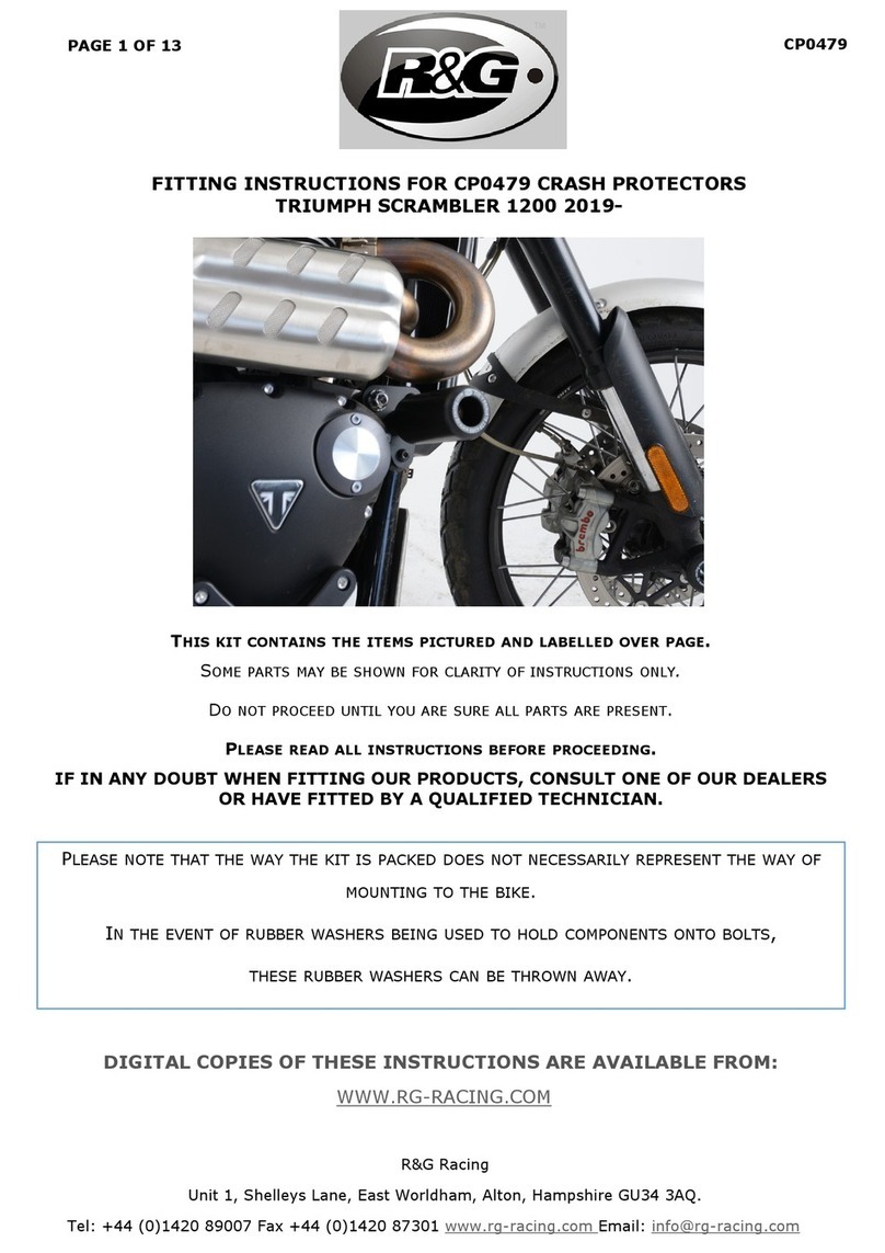 R&G CP0479 User manual