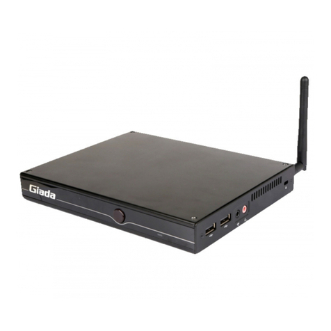 Giada DM6 Series user manual