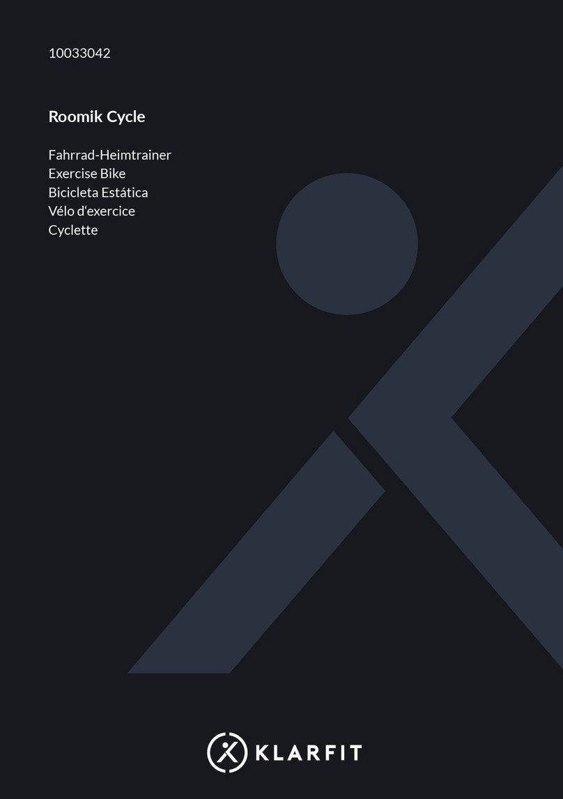 Klarfit Roomik Cycle User manual