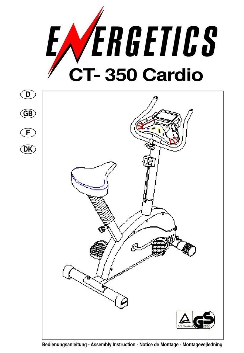 Energetics CT- 350 Assembly instruction