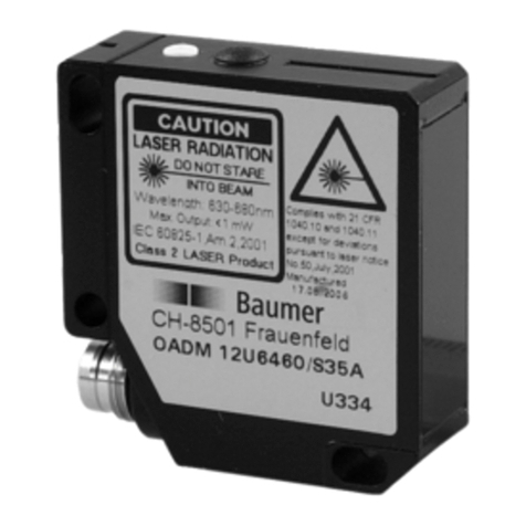 Baumer OADM 12U6460/S35A manual