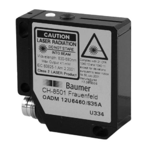 Baumer OADM 12I6460/S35A User manual