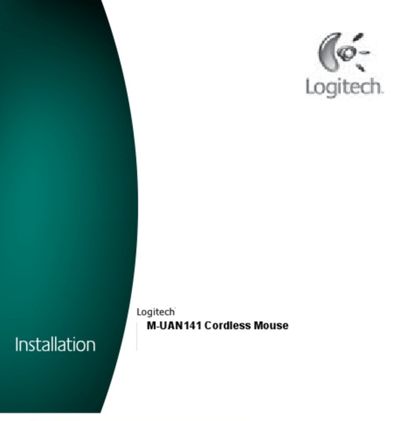 Logitech M-UAN141 User manual