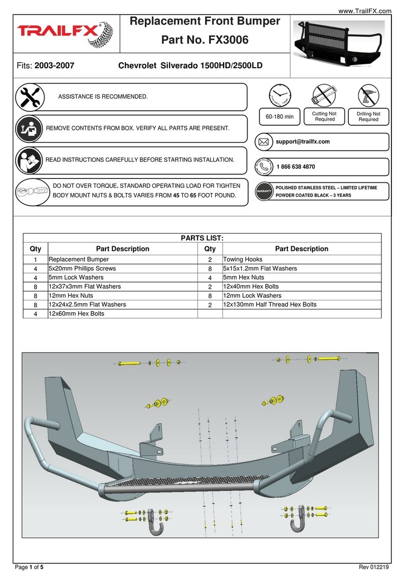 TrailFX FX3006 manual