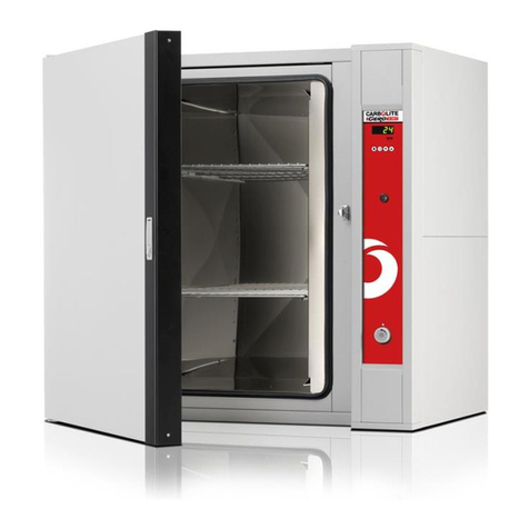 VERDER Carbolite Gero PF 120 Installation, operation and maintenance instructions