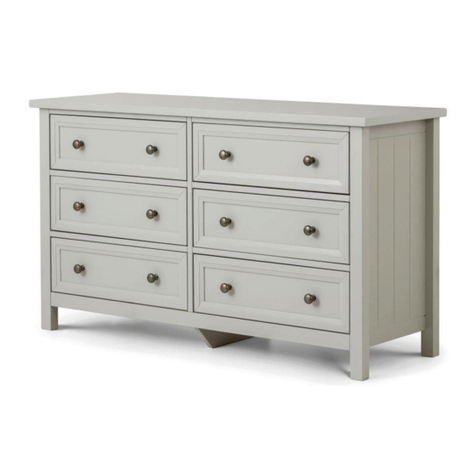 Happy Beds Maine 6 Drawer Chest Assembly instructions Happy Beds Maine 6 Drawer Chest Assembly instructions