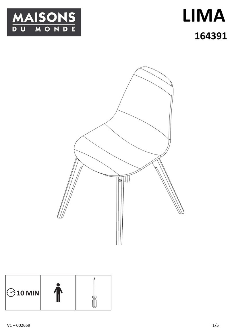 MAISONS DU MONDE LIMA 164391 manual