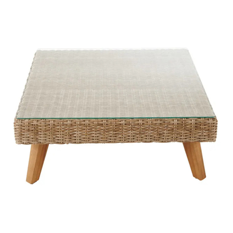 MAISONS DU MONDE FEROE 155539 manual